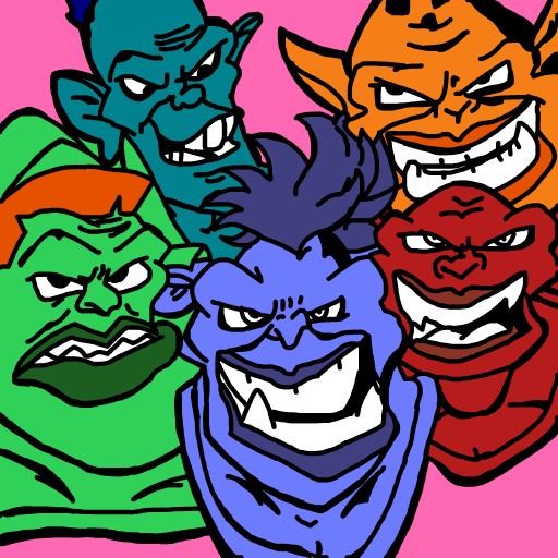 Monstars drawing by monthra