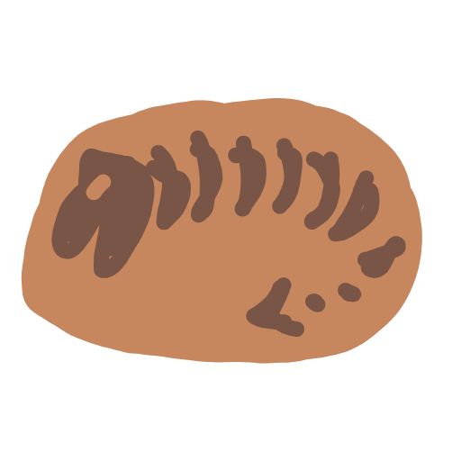 Fossil drawing by kckitty