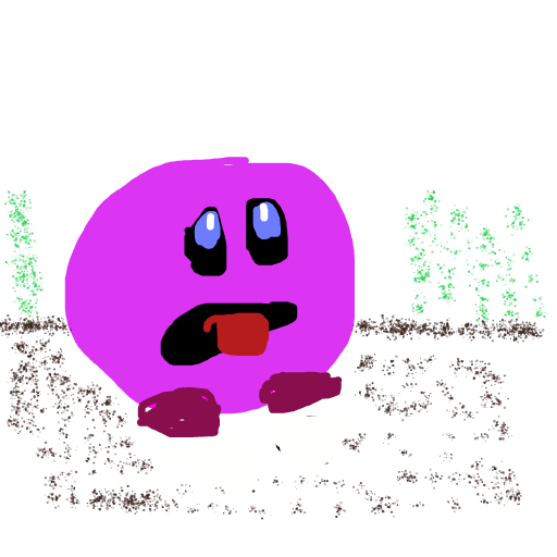 Kirby drawing by rastasega