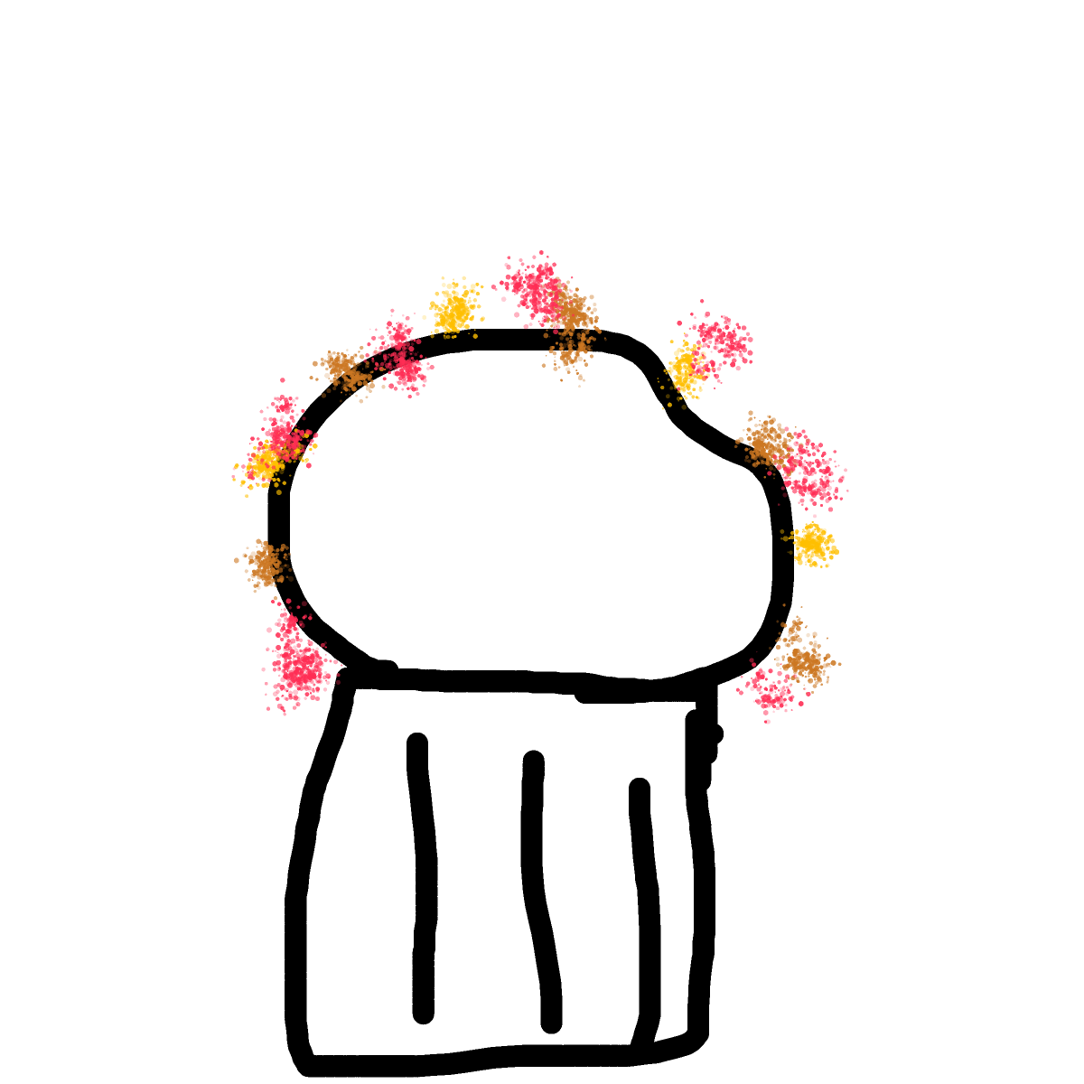 Cupcake drawing by aqua-hyper-doodler