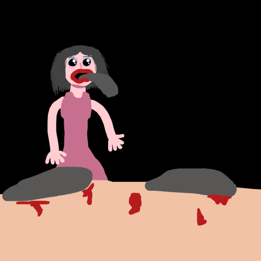 Leech Woman drawing by jashezilla