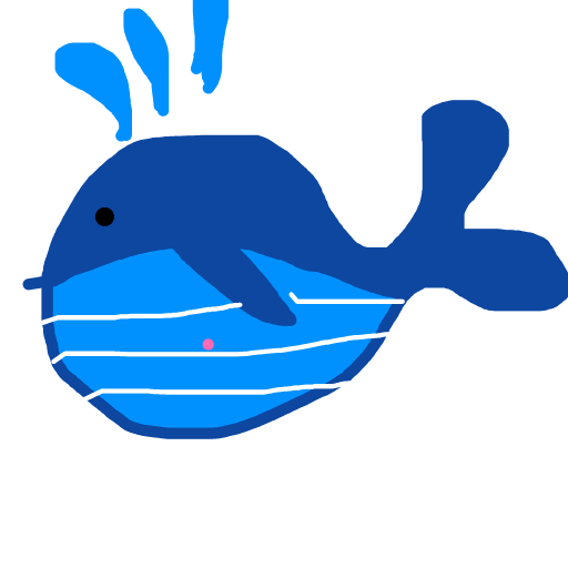 Whale drawing by carla