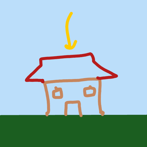 Roof drawing by MoDarsot