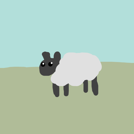 Lamb drawing by thegreatbeargod