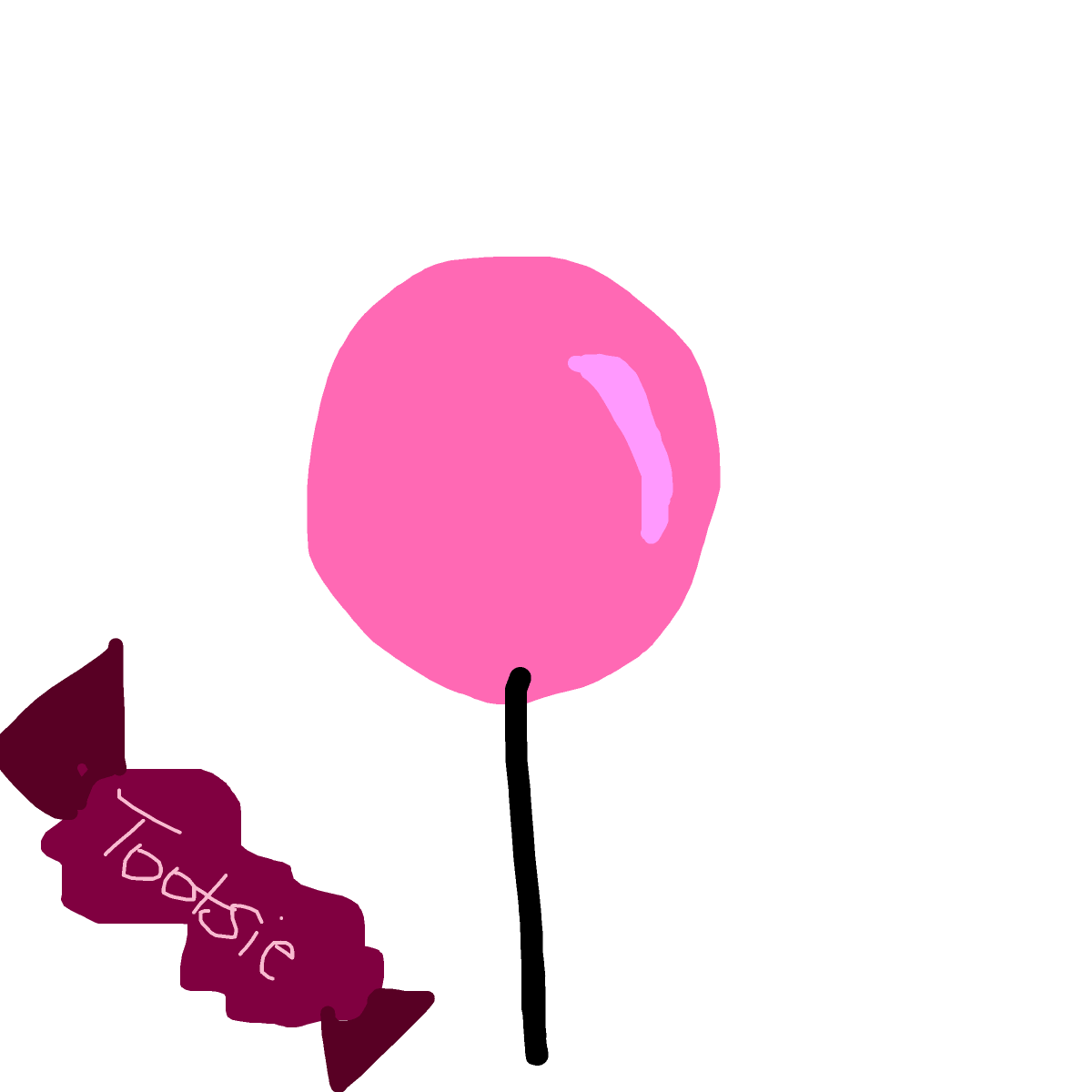 Lollipop drawing by ms lady