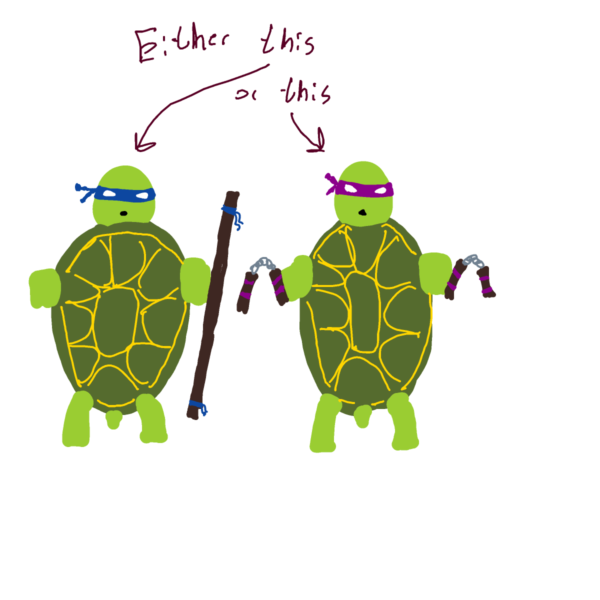 Donatello drawing by godor