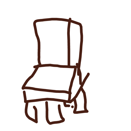 Chair drawing by Juliezzz
