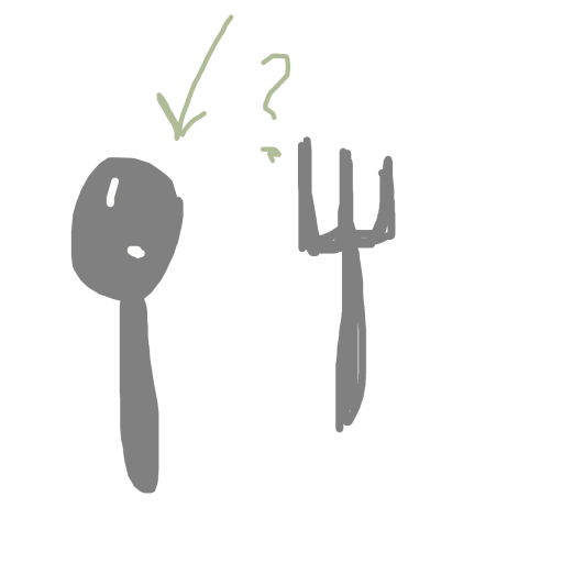 Spoon drawing by edge-coal-earth