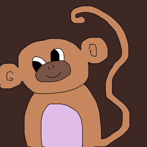 Monkey drawing by krissywissy