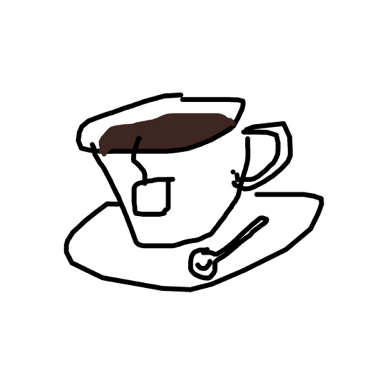 Tea drawing by mr inkwell