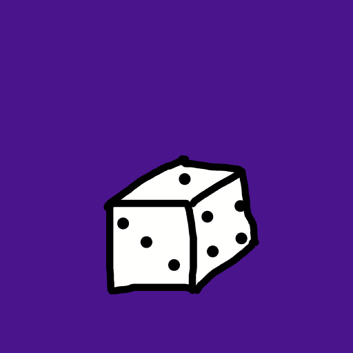 Dice drawing by dark-clear-force