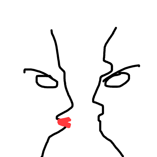 Kiss drawing by fifi