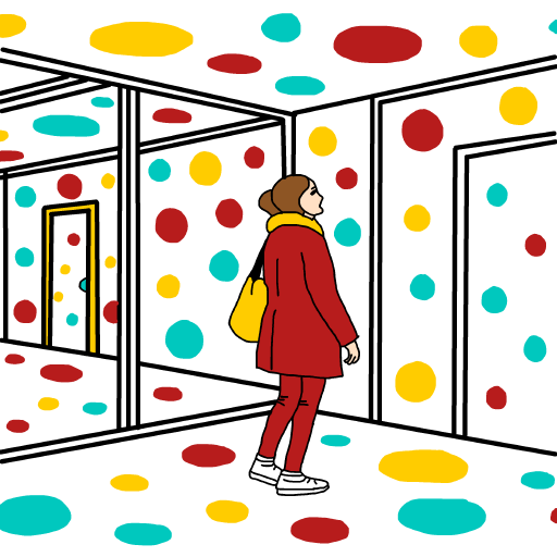 Hall of Mirrors drawing by monthra