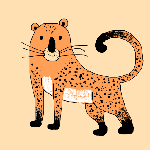 Cheetah drawing by krissywissy