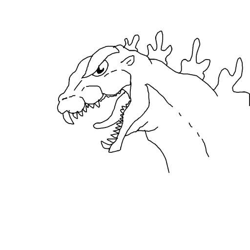 Gojira drawing by killa kurse