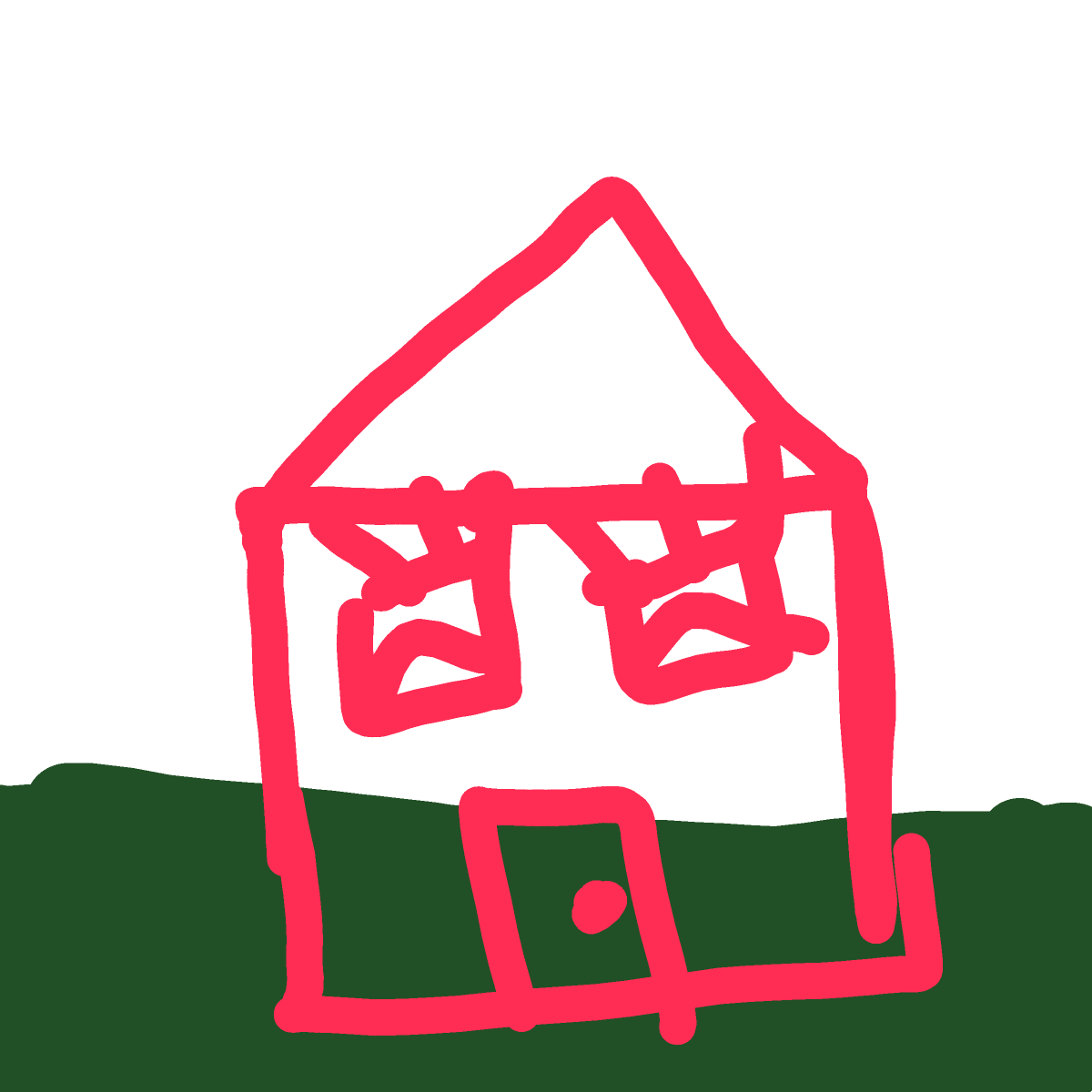 House drawing by graph-bronze-soul