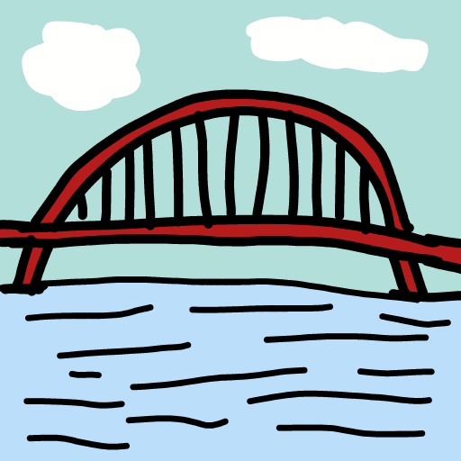 Bridge drawing by Marcos