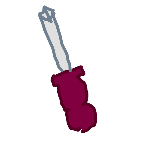 Screwdriver drawing by Juliezzz