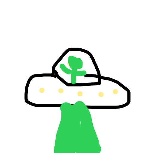 UFO drawing by pikapikachuu