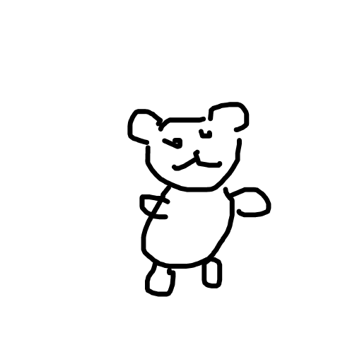 Teddy Bear drawing by vini