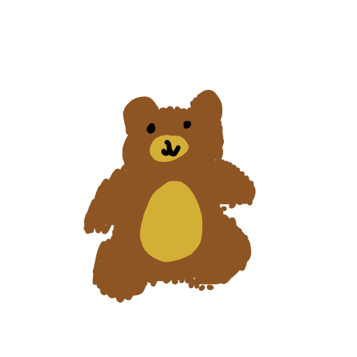 Teddy Bear drawing by wind-mega-guru