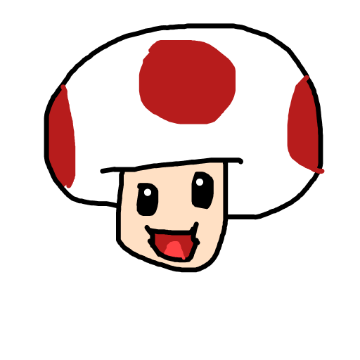 Toad drawing by poopy-pants