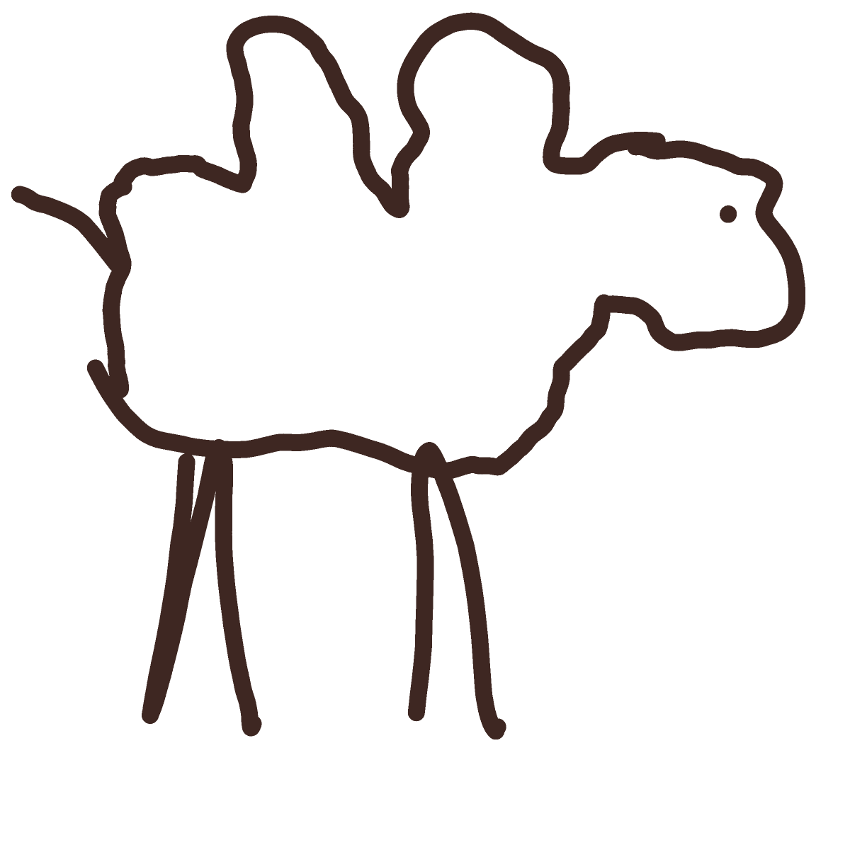 Camel drawing by lead-near-data