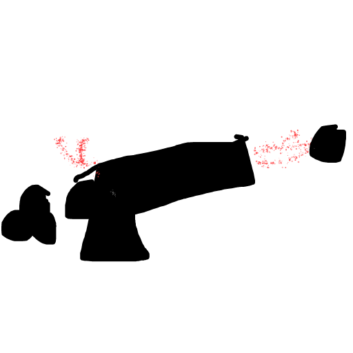 Cannon drawing by lead-pearl-camp