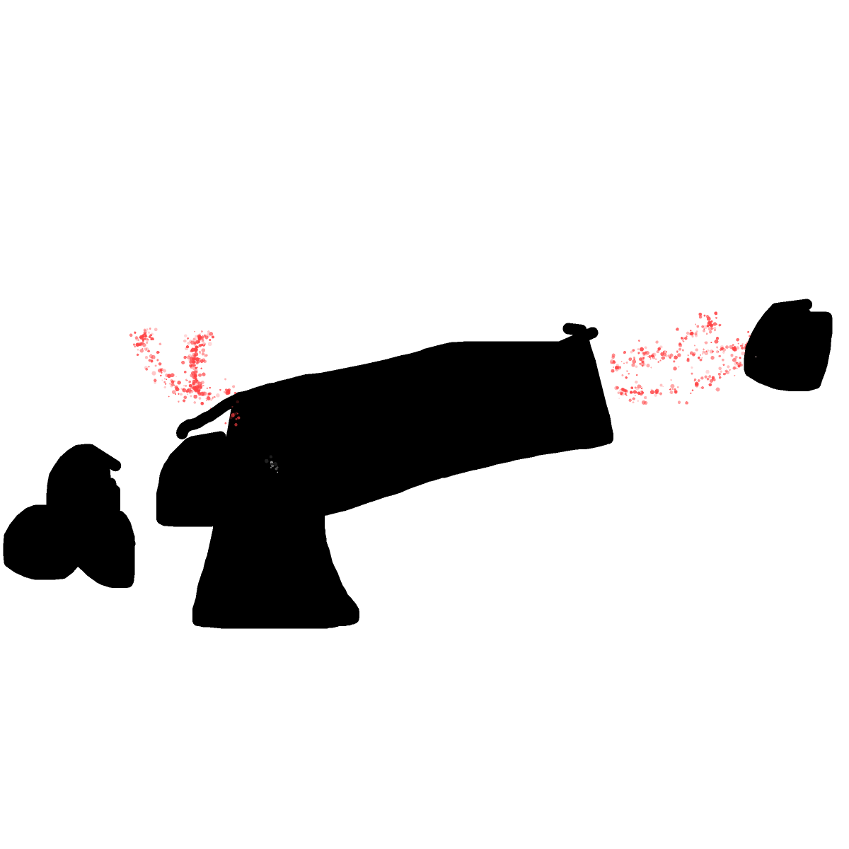 Cannon drawing by lead-pearl-camp