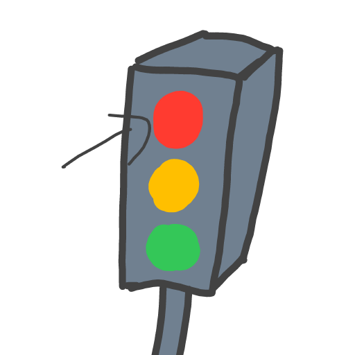Stoplight drawing by j4z