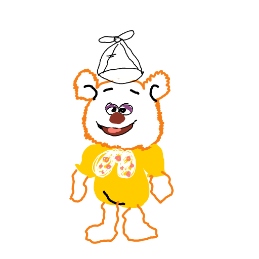 Baby Fozzie drawing by fresh-paint-king