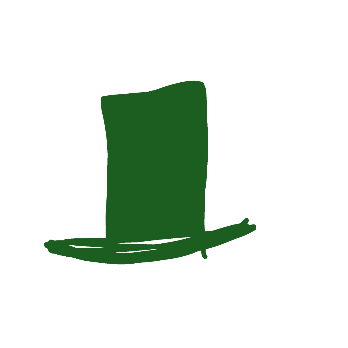 Green Hat drawing by magic-vivid-guru