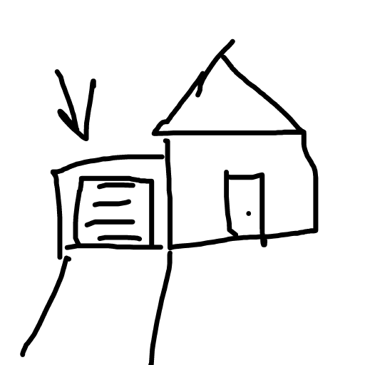 Garage drawing by selecta