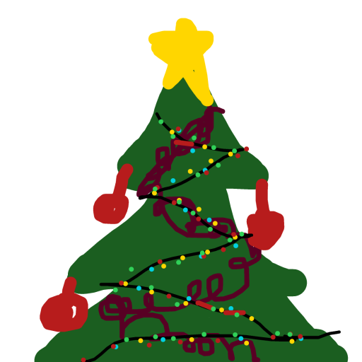 XMas Tree drawing by countnicula