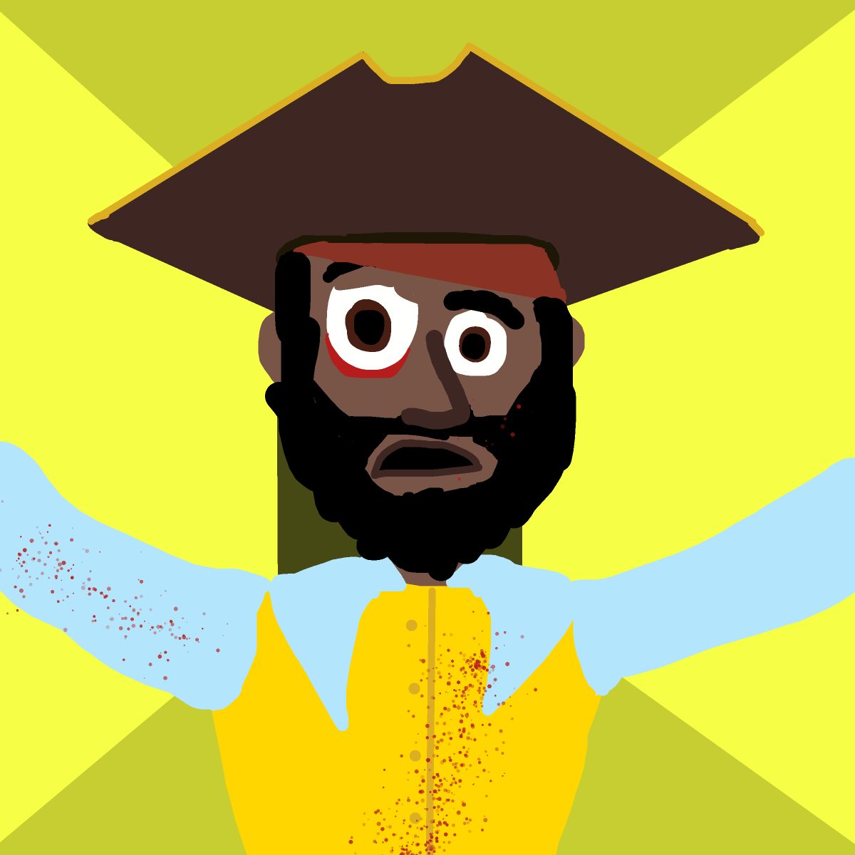 Pirate drawing by jashezilla