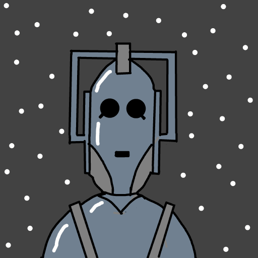 Cyberman drawing by johnny boy