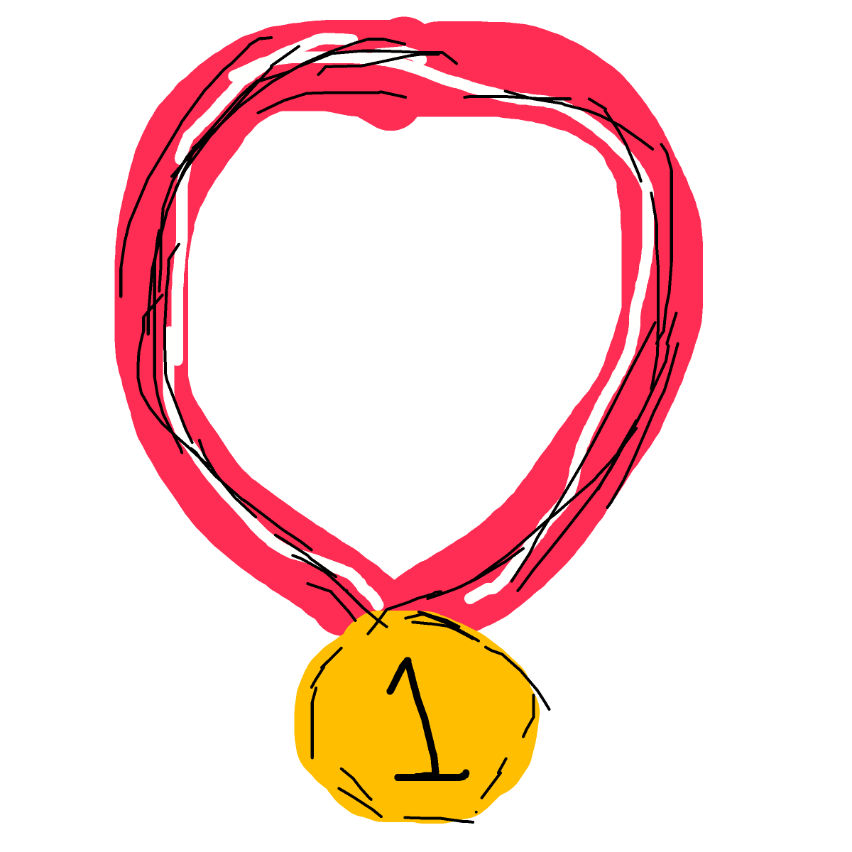 Medal drawing by jivemarlin
