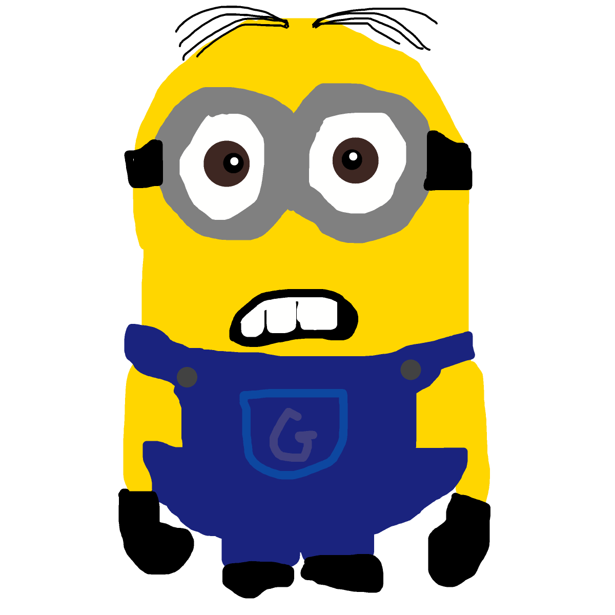 Minion drawing by countnicula