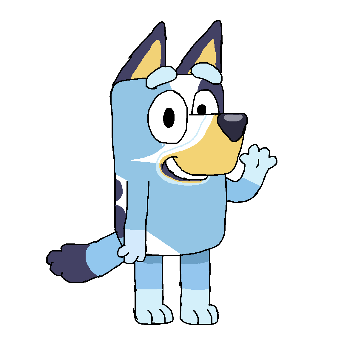 Bluey drawing by kyle