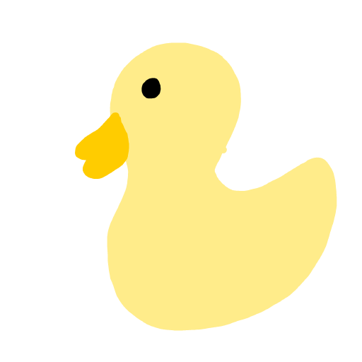 Duck drawing by Megs