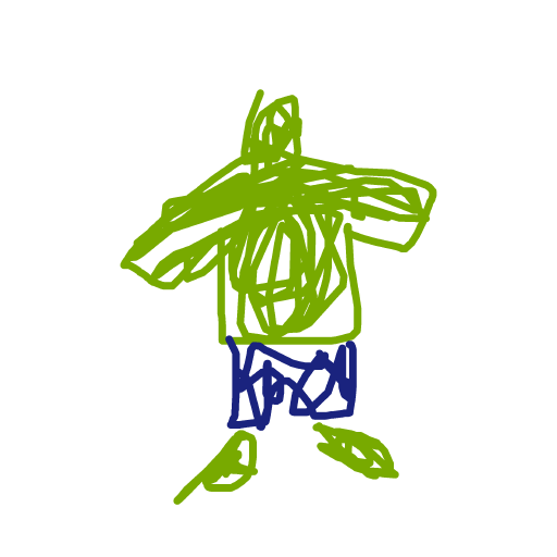 Hulk drawing by revandi