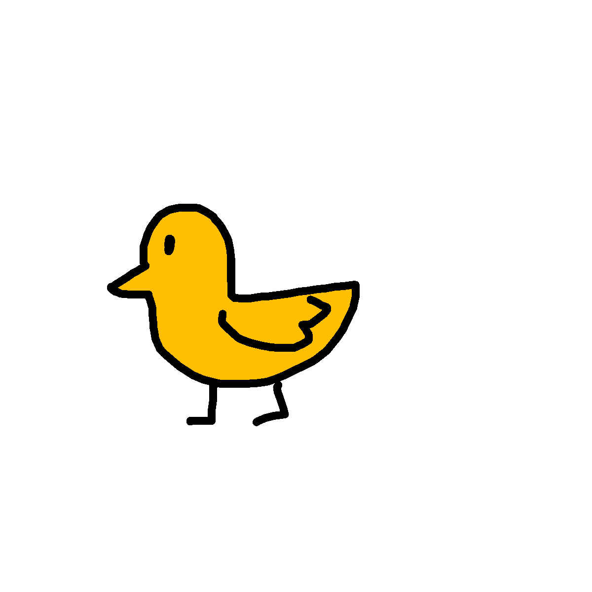 Chick drawing by nammy