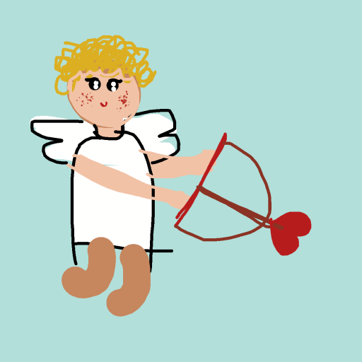 Cupid drawing by shahadudu