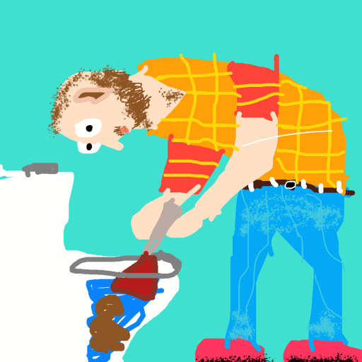Plumber drawing by el fardoni
