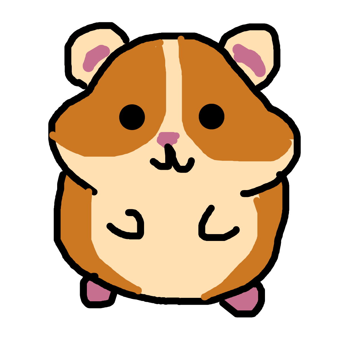 Hamster drawing by poopy-pants