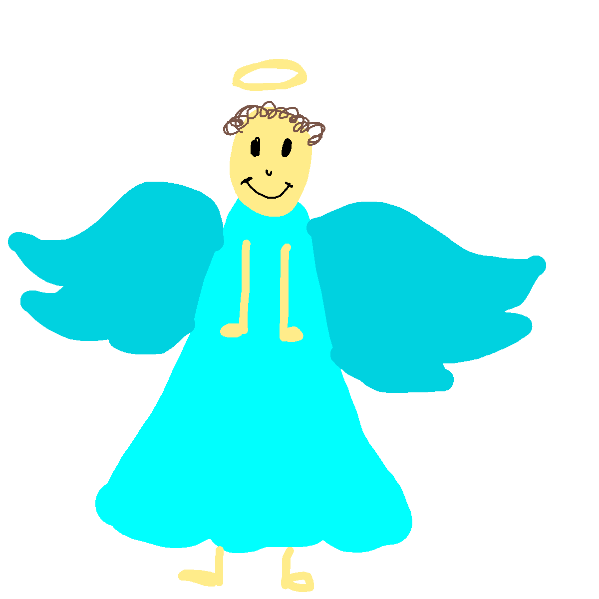 Angel drawing by grand-bold-peak