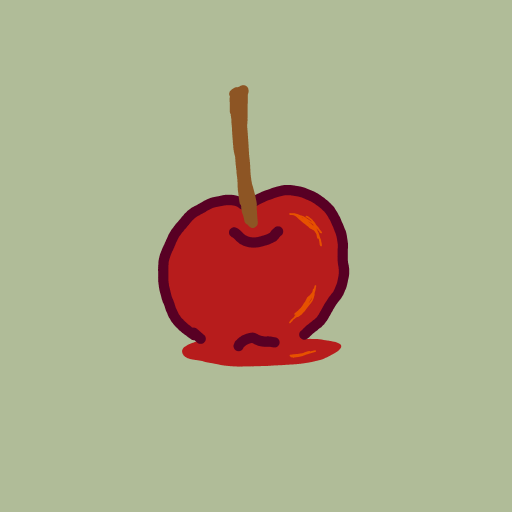 Candy Apple drawing by rogueX