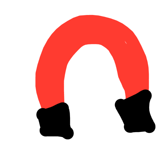 Magnet drawing by Bri3