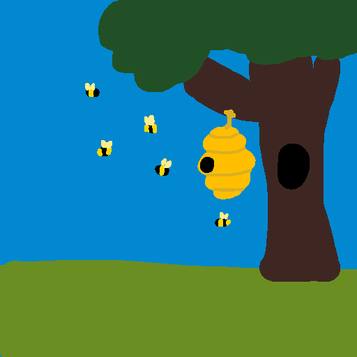 Hive drawing by jashezilla