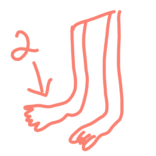 Feet drawing by coal-mild-peace
